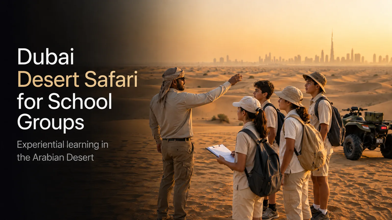 Dubai Desert Safari as an Experience for School Groups