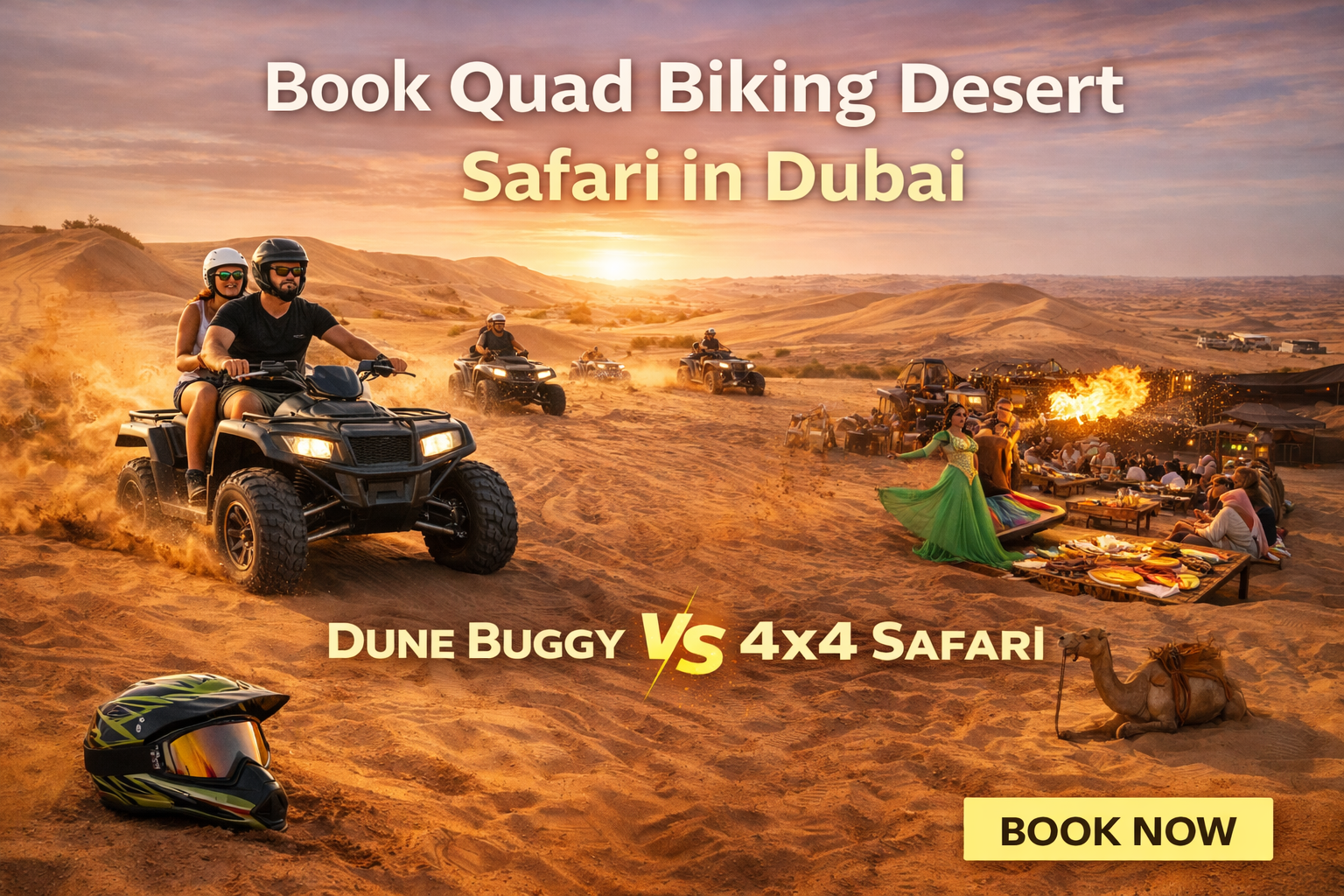 Book Quad Biking Desert Safari in Dubai