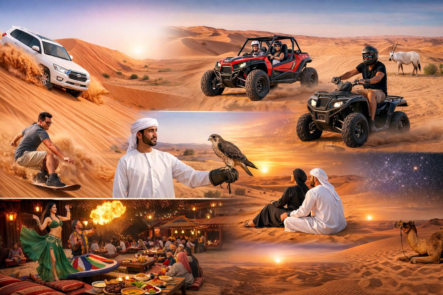 What Is Unique About The Desert Safari In The UAE?
